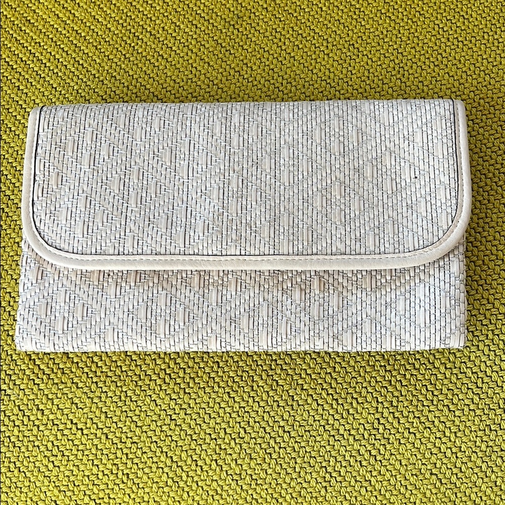 Elegant White Clutch Bag